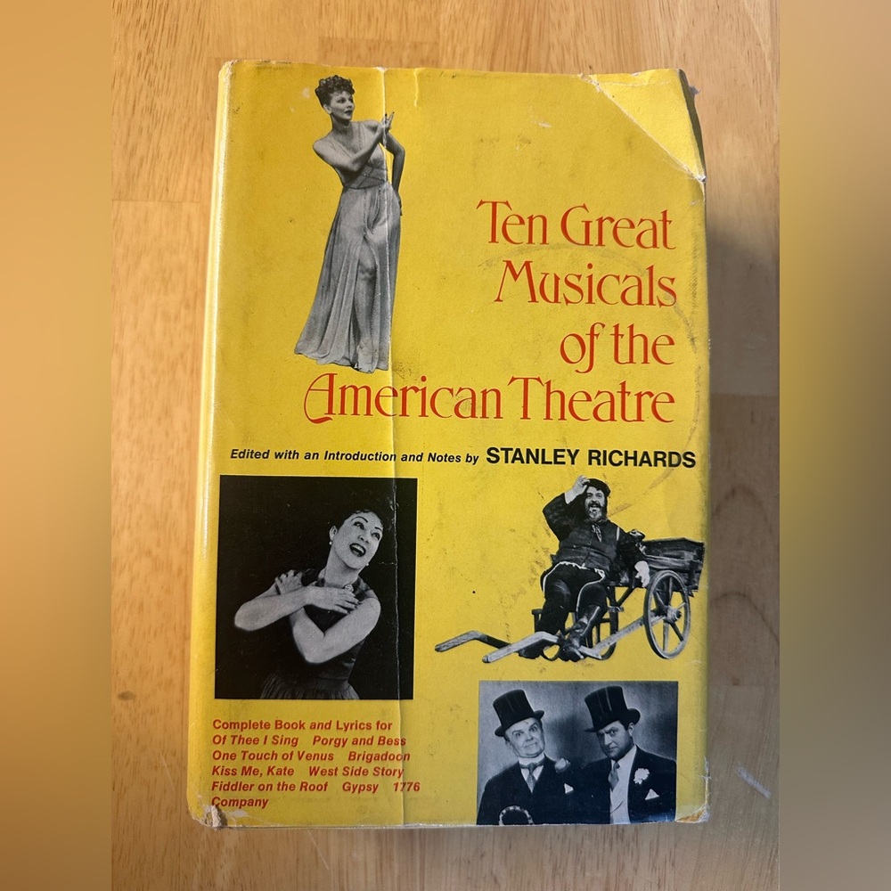 Ten great musicals of the American theatre vintage book